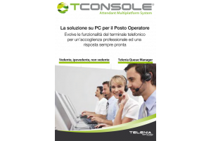 TConsole Attendant Multiplatform System - Vedente, Ipo e Non Vedente